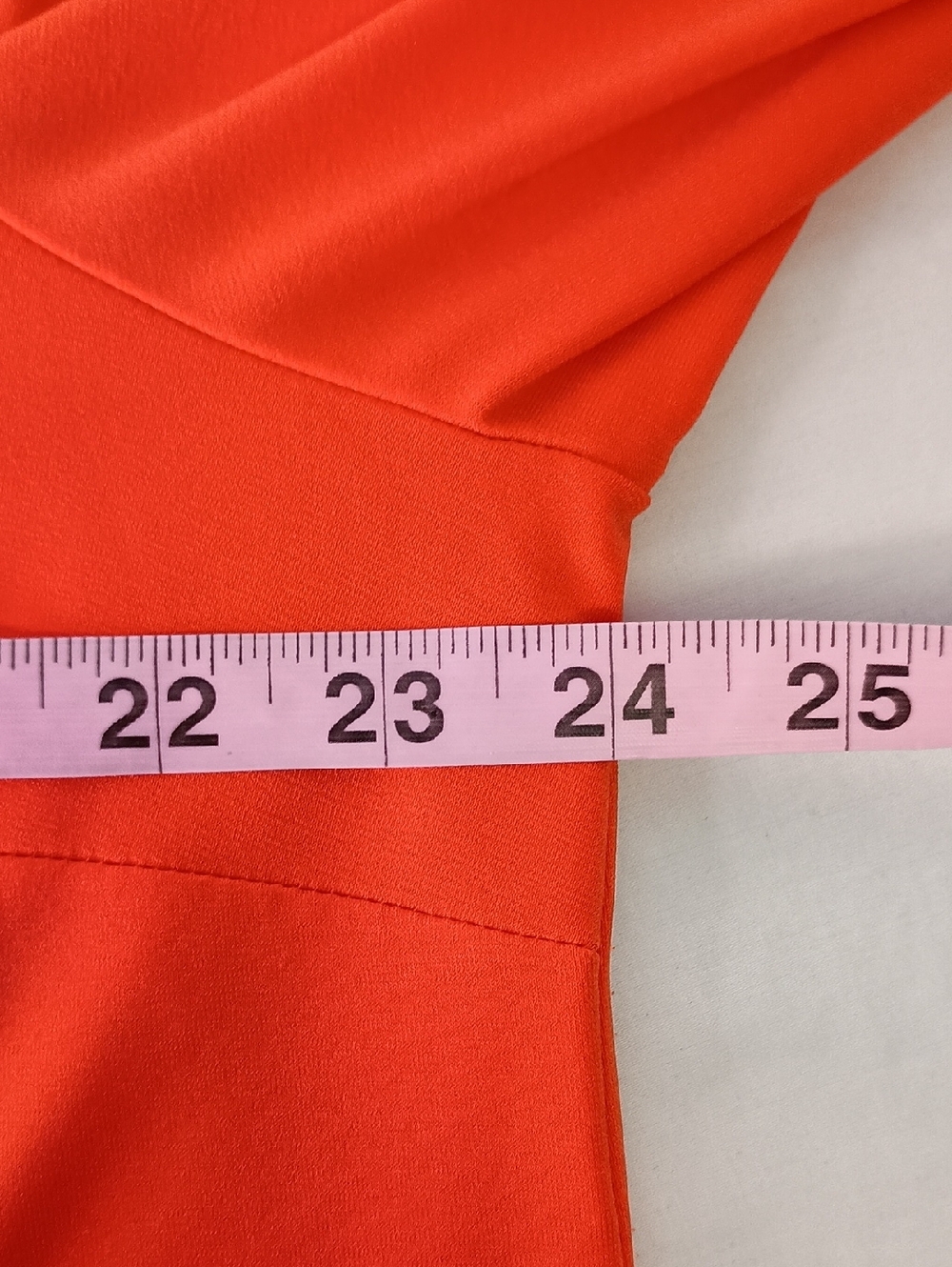 MICHAEL Michael Kors Women's Size XL Blouse roll-tab sleeves Gold Orange Summer - Picture 6 of 12